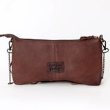 American Darling Cross Body I Hand Tooled Hair-On Genuine Leather Women Bag Western Handbag Purse