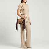 American Darling Cross Body I Hand Tooled Hair-On Genuine Leather Women Bag Western Handbag Purse