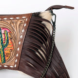 American Darling Cross Body I Hand Tooled Hair-On Genuine Leather Women Bag Western Handbag Purse