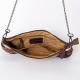 American Darling Cross Body I Hand Tooled Hair-On Genuine Leather Women Bag Western Handbag Purse