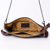 American Darling Cross Body I Hand Tooled Hair-On Genuine Leather Women Bag Western Handbag Purse