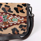 American Darling Cross Body I Hand Tooled Hair-On Genuine Leather Women Bag Western Handbag Purse
