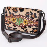 American Darling Cross Body I Hand Tooled Hair-On Genuine Leather Women Bag Western Handbag Purse