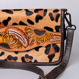 American Darling Cross Body I Hand Tooled Hair-On Genuine Leather Women Bag Western Handbag Purse