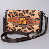 American Darling Cross Body I Hand Tooled Hair-On Genuine Leather Women Bag Western Handbag Purse