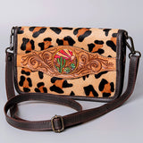 American Darling Cross Body I Hand Tooled Hair-On Genuine Leather Women Bag Western Handbag Purse