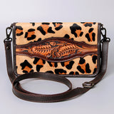 American Darling Cross Body I Hand Tooled Hair-On Genuine Leather Women Bag Western Handbag Purse