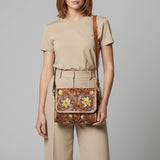 American Darling Cross Body I Hand Tooled Genuine Leather Women Bag W.