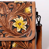 American Darling Cross Body I Hand Tooled Genuine Leather Women Bag W.