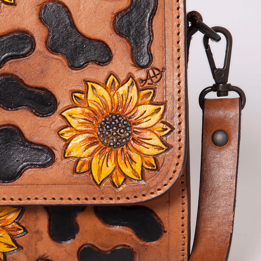 American Darling Cross Body I Hand Tooled Genuine Leather Women Bag Western Handbag Purse