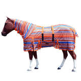 HILASON Horse Fly Sheet With Neck Cover Ultra Violet Rays Protect Mesh Bug Mosquito Summer Spring | Fly Sheet | Horse Sheet | Fly Sheet for Horses | Bug and Mosquito Protection | Fly Sheet for Horse