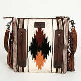 American Darling ADBGZ667 Signature Crossbody Hand Tooled Saddle Blanket Genuine Leather Women Bag Western Handbag Purse