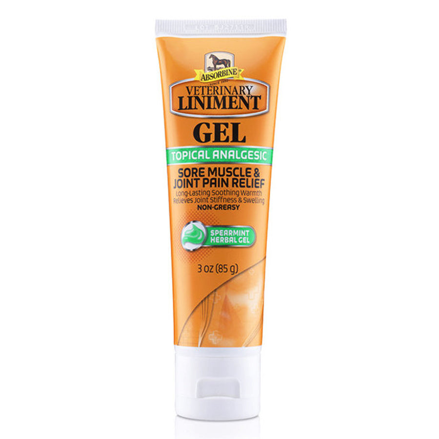 Absorbine Horse Muscle Relief Veterinary Liniment Gel 3 Oz - Uhorse