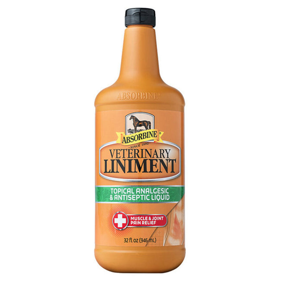 Absorbine Horse Animal Pain Relief Veterinary Liniment 32Oz - Uhorse