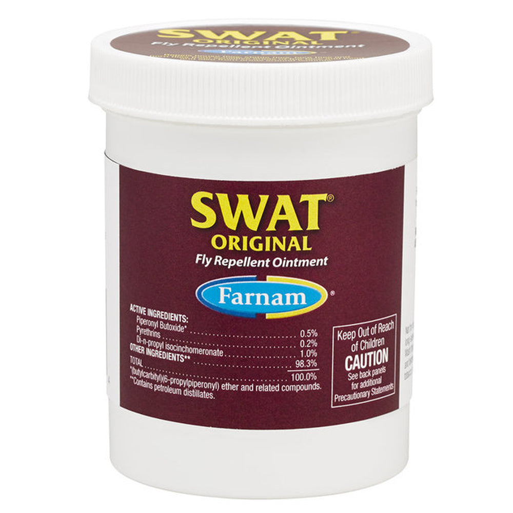 Farnam Swat Fly Ointment Horse Animals Wounds Sores 6Oz Pink