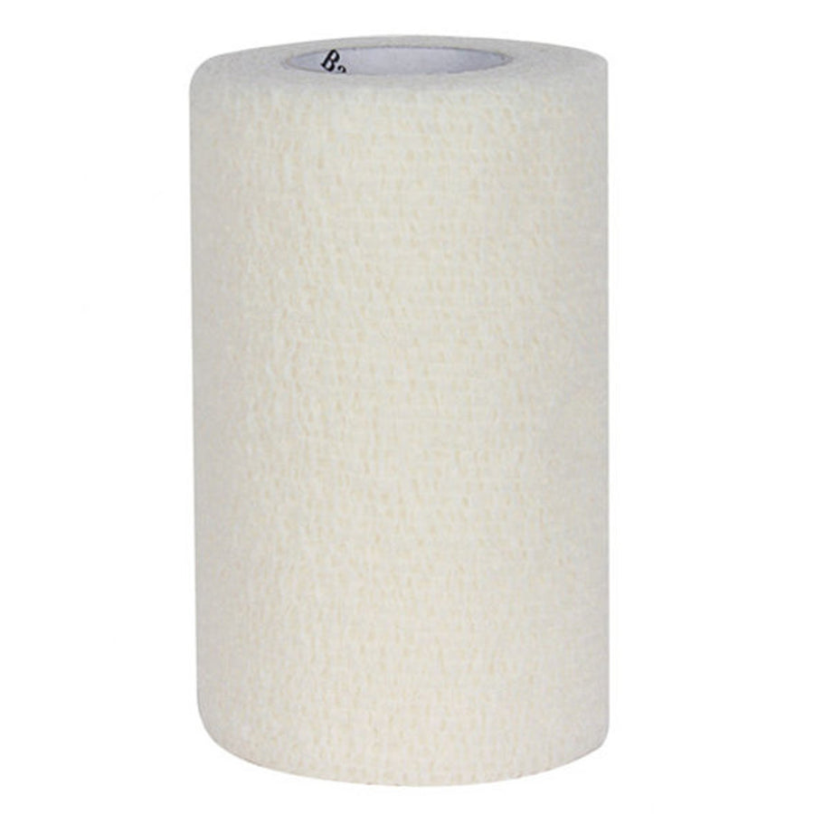 4 In X 5 Yards VETRAP Western Injury Bandaging Tape Self Adhesive Bandage Wrap For Dogs, Horses, Pets White - Uhorse