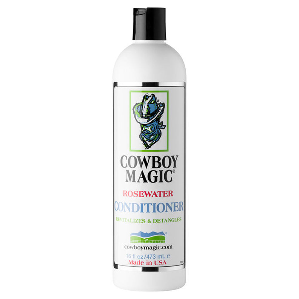 Cowboy Magic Concentrate Horse Tack Rosewater Conditioner 16 Oz