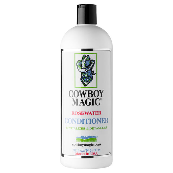 Cowboy Magic Concentrate Horse Tack Rosewater Conditioner 32 Oz - Uhorse