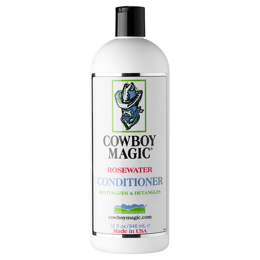 Cowboy Magic Concentrate Horse Tack Rosewater Conditioner 32 Oz - Uhorse