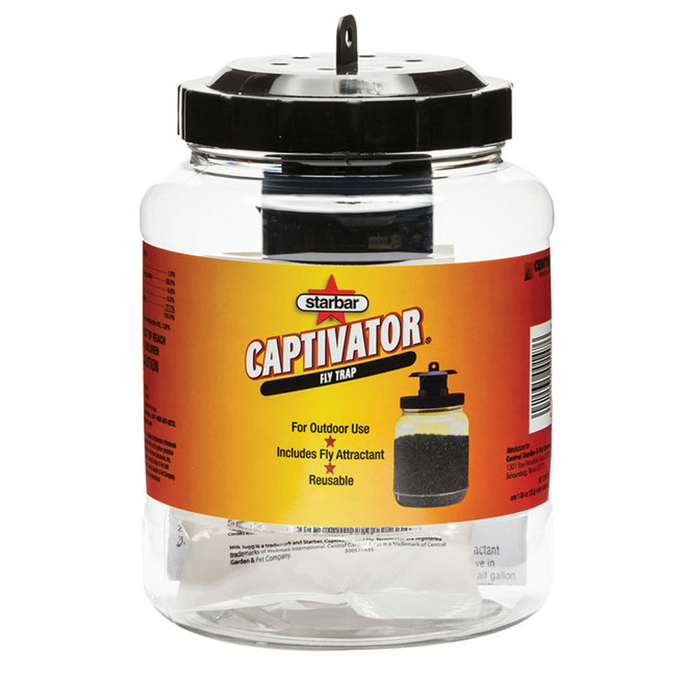 Starbar Captivator Reusable Insecticide Fly Trap Jar