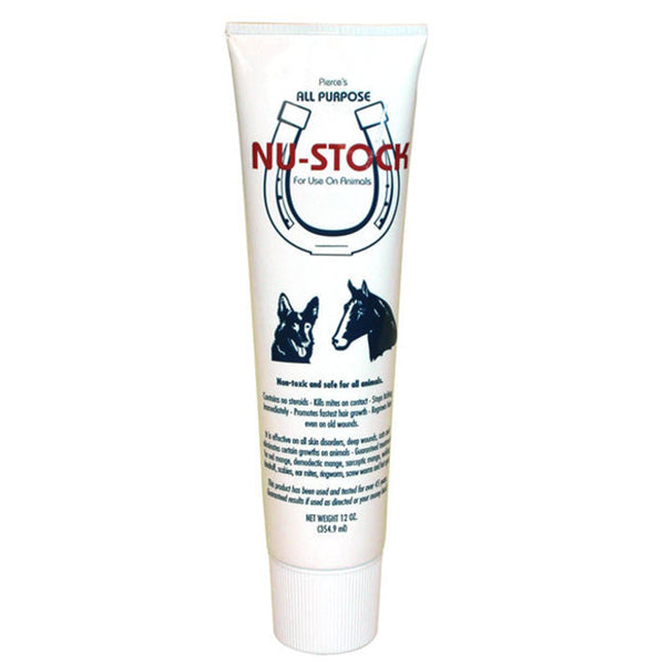 Pierce'S Horse Dog All Animals Heal Skin Nu Stock Ointment Cream 12Oz - Uhorse