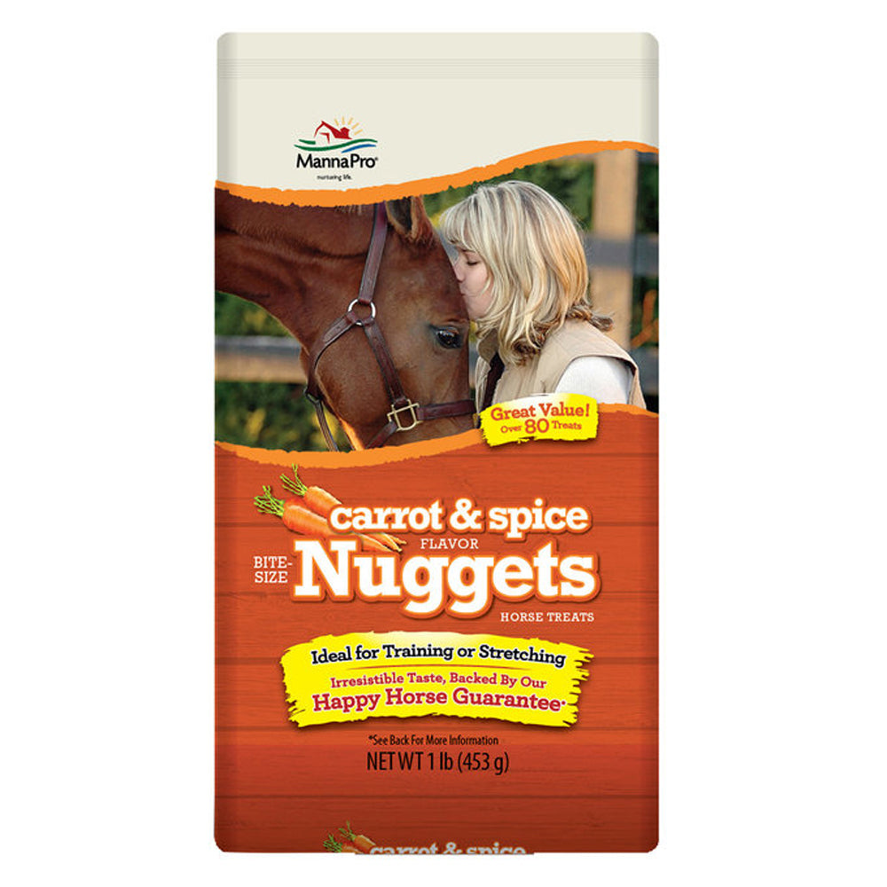 Manna Pro Bite Size Horse Training Tasty Nuggets & Wafers 1Lb