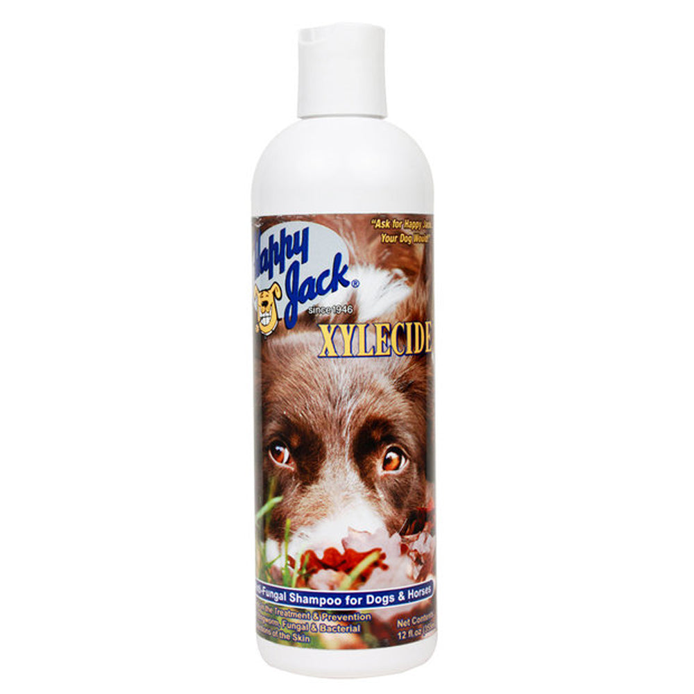 Happy Jack Horse Animals Xylecide Anti Fulgal Antibacterial Shampoo 12Oz