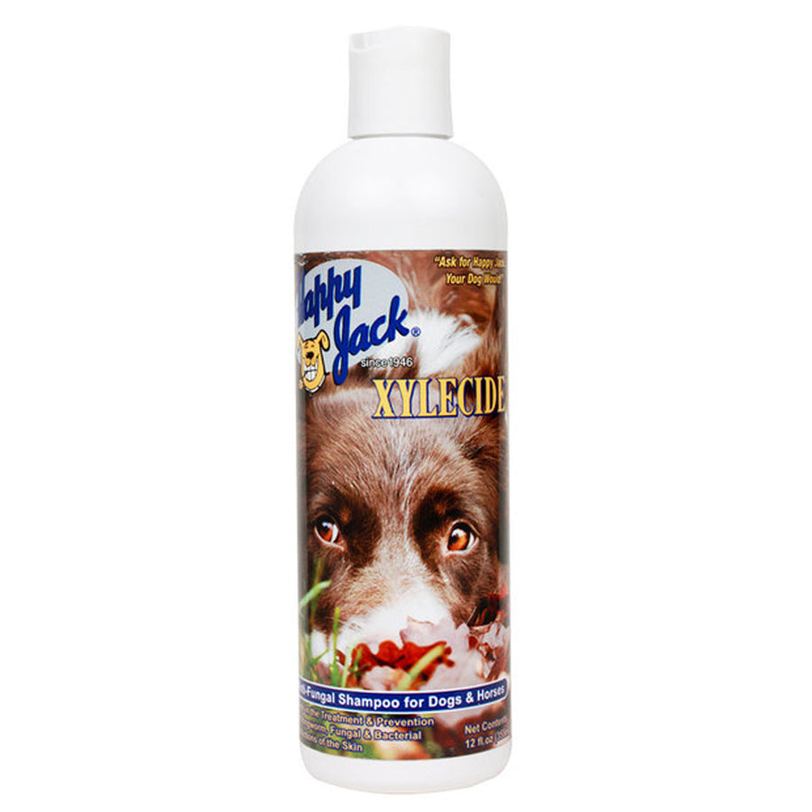 Happy Jack Horse Animals Xylecide Anti Fulgal Antibacterial Shampoo 12Oz - Uhorse