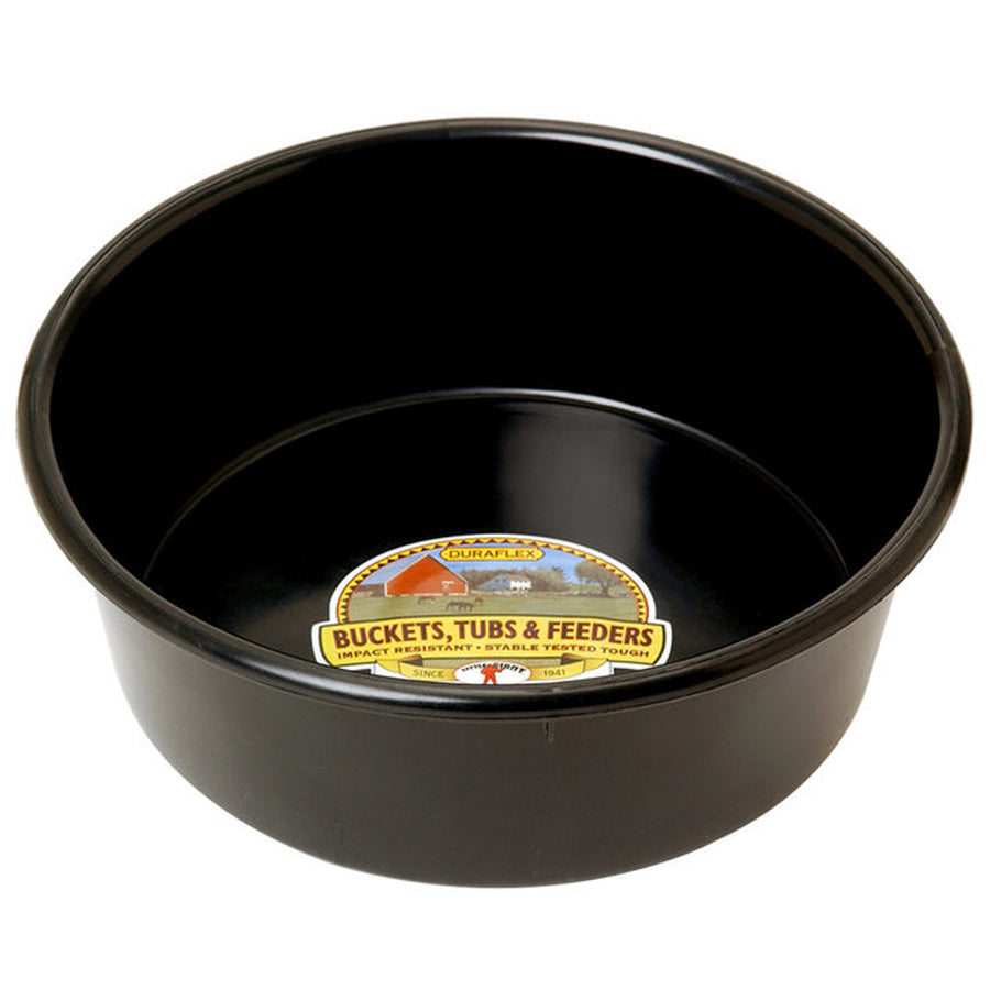 UTILITY PAN PLSTC 5QT BK
