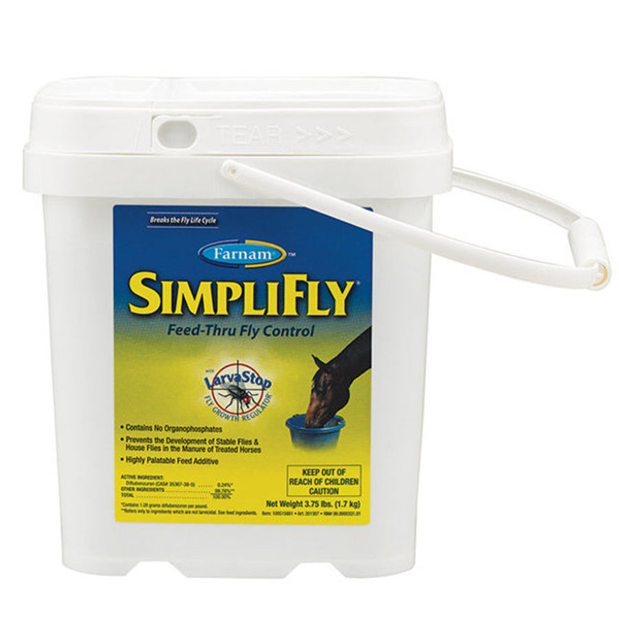 Farnam Products H. Tk. Simplifly Feed Fly Control Larvastop 3.75Lbs – by Hilason – Cowboy and equestrian accessories