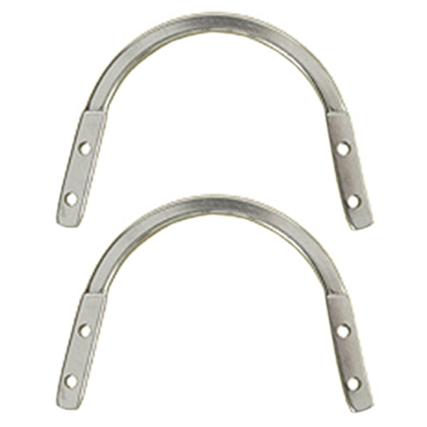 Hilason Stainless Steel Horse Rigging Plate High Polished - Uhorse