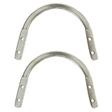 Hilason Stainless Steel Horse Rigging Plate High Polished