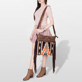 American Darling Signature Crossbody Hand Tooled Saddle Blanket Genuine Leather Women Bag Western Handbag Purse