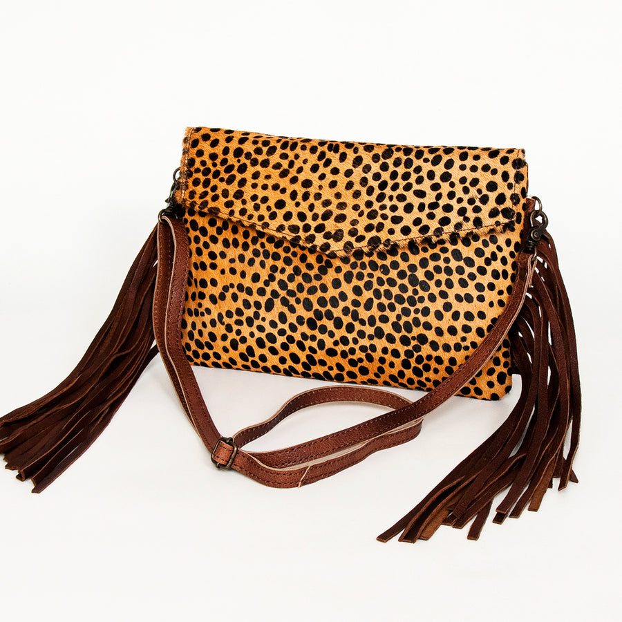 American Darling Envelope Hair-On Genuine Leather Western Women Bag Handbag Purse | for Cute - Uhorse