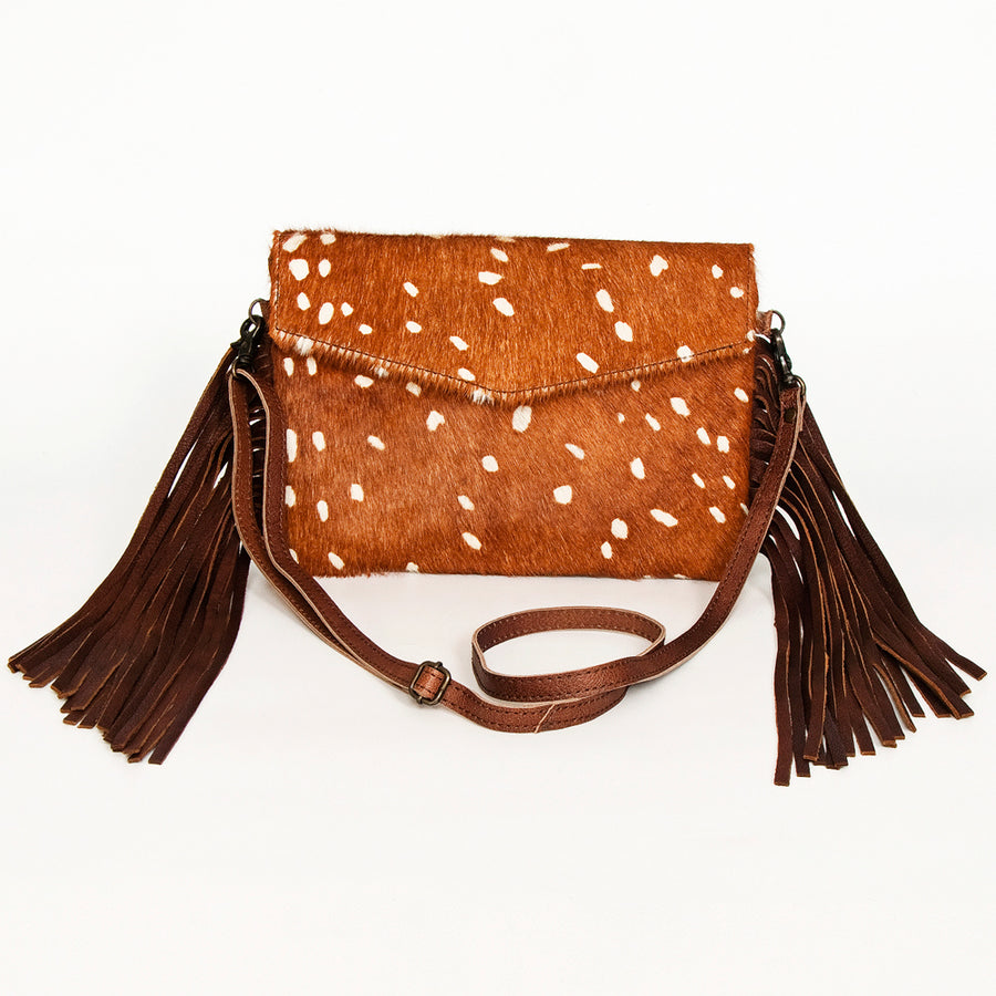 American Darling Envelope Hair-On Genuine Leather Western Women Bag Handbag Purse | for Cute