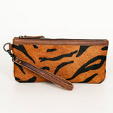 American Darling Wristlet Hair on Genuine Leather Western Women Bag | Handbag Purse | Women Wristlet | Wristlet Wristlet | Travel Wristlet | Leather Wristlet | Clutch Wristlet