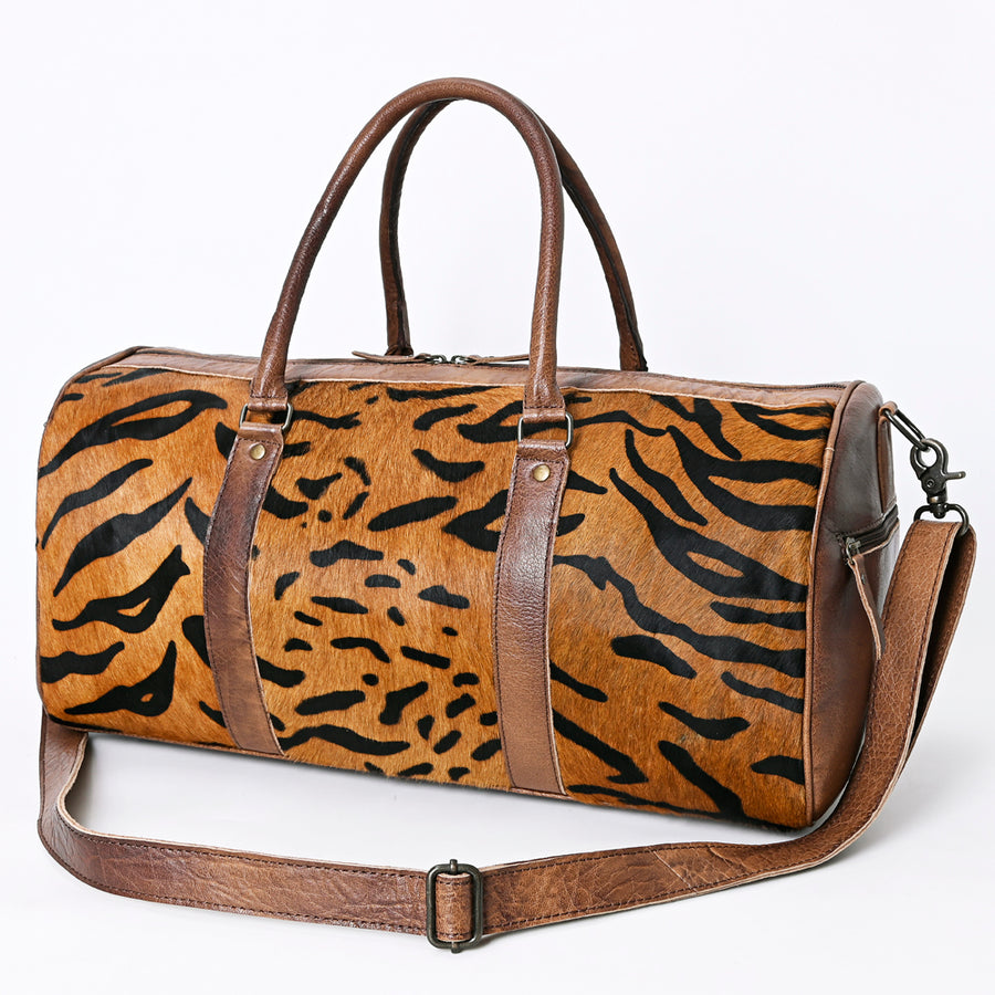 American Darling Duffel Hair On Genuine Leather Western Women Bag | Handbag Duffel Weekend Travel Bags for - Uhorse