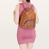 American Darling Backpack Hair on Genuine Leather Western Women Bag | for Laptop School Purse Travel