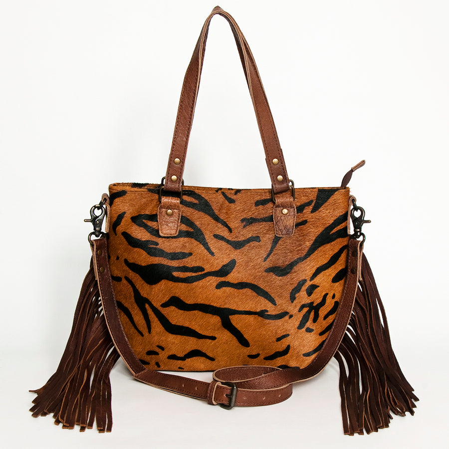 American Darling Tote Hair-On Genuine Leather Western Women Bag Handbag Purse | Travel Bags College Casual