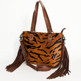 American Darling Tote Hair On Genuine Leather Women Bag Western Handbag Purse