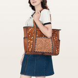 American Darling Tote Hair on Genuine Leather W. Women Bag Handbag