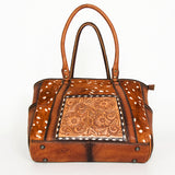 ADBG953A American Darling Hand Tooled Hair On Genuine Leather Women Bag Western Handbag Purse