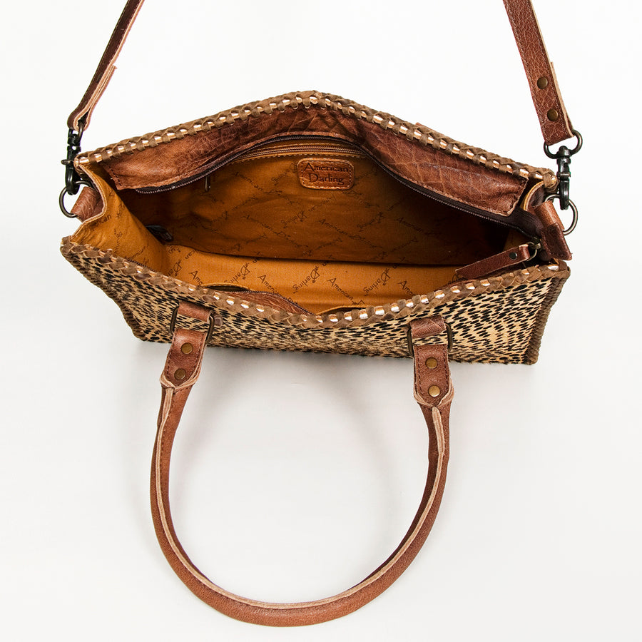 American Darling Tote Hair On Genuine Leather Western Women Bag | Handbag Weekend Travel Bags