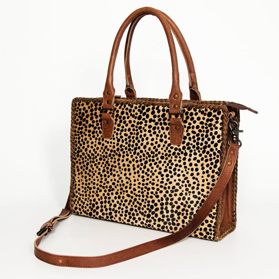 American Darling Tote Hair On Genuine Leather Western Women Bag | Handbag Weekend Travel Bags - Uhorse