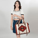 American Darling Tote Saddle Blanket Genuine Leather women bag western handbag purse