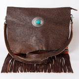 American Darling ADBG1036 Crossbody Saddle Blanket Genuine Leather Women Bag Western Handbag Purse