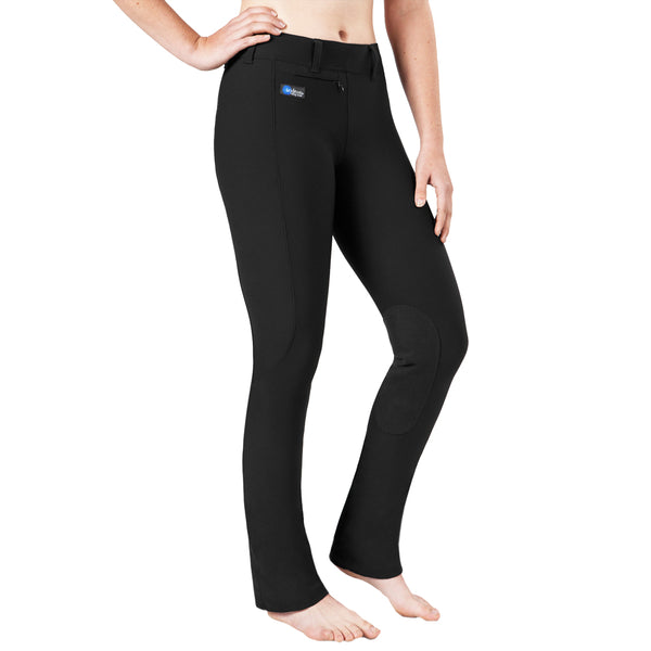 Long Length Irideon Issential Boot Cut Tight Black by Hilason – Cowboy and equestrian accessories