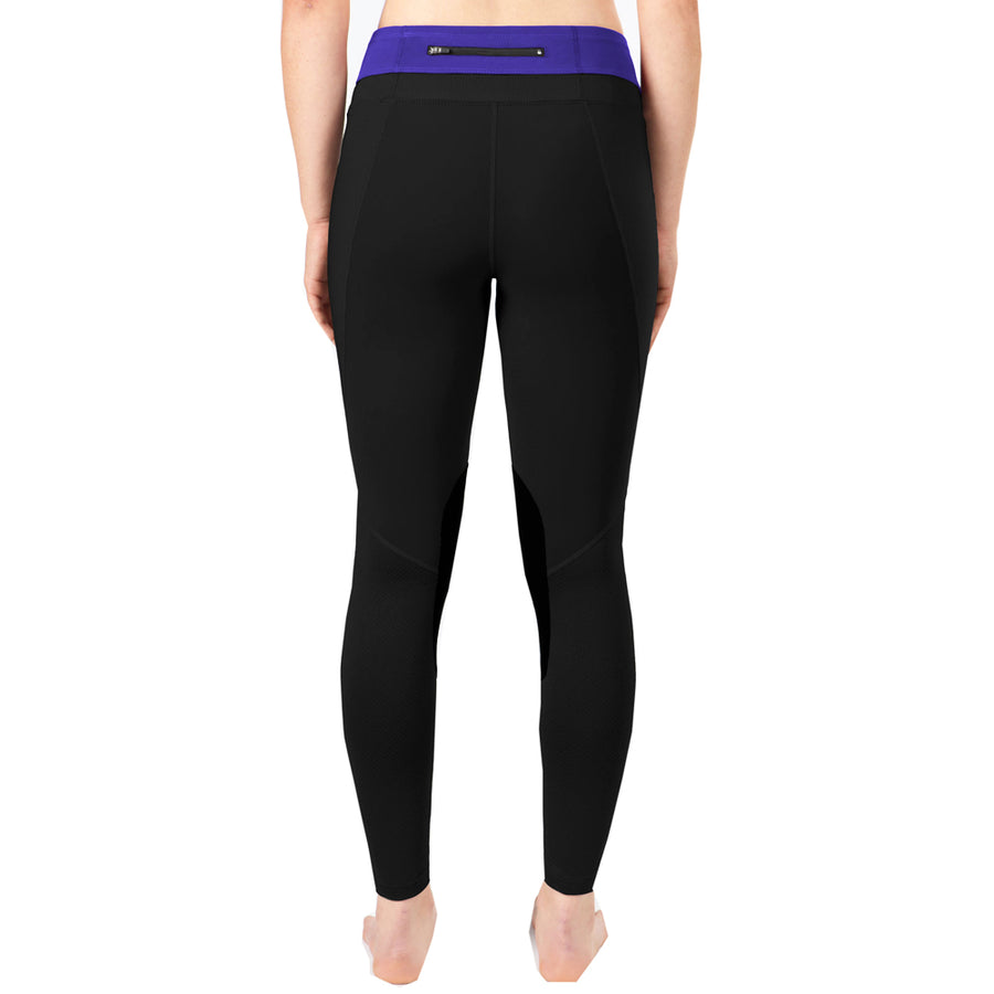 Small Irideon Lightweight Compressive Fabric Kids Synergy Tights Black Azurite