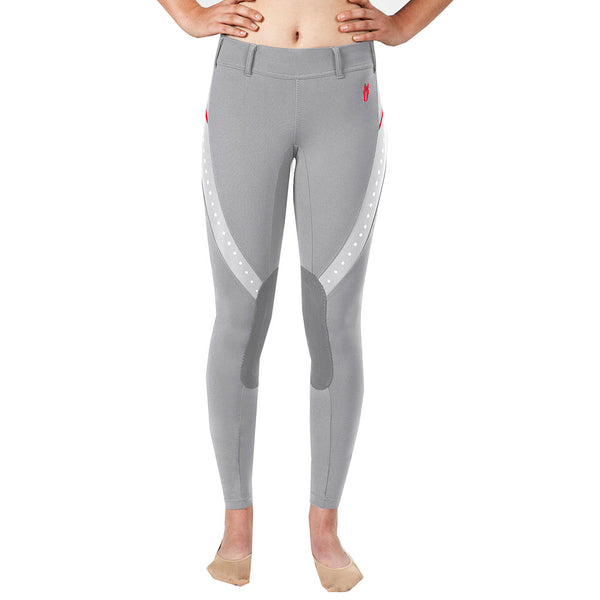 Medium Irideon Lightweight Advantages Mesh Tech Tight Dovegrey Azalea by Hilason – Cowboy and equestrian accessories