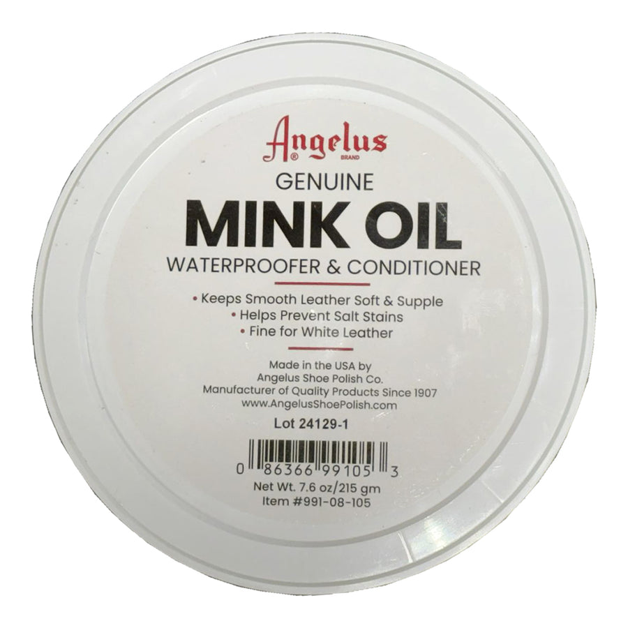 Angelus mink oil leather conditioner and waterproofer - Uhorse